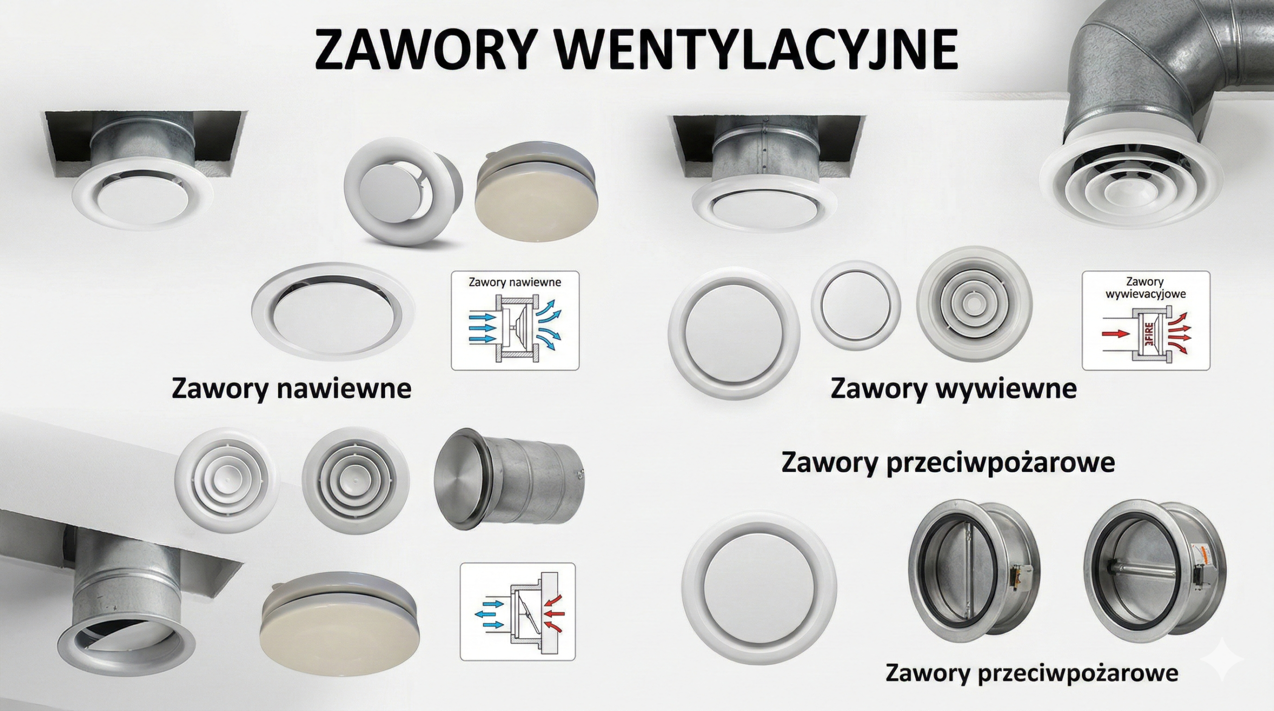 Zawory wentylacyjne – kluczowy element estetyki i funkcjonalności instalacji HVAC